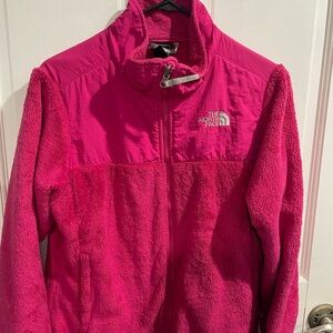 The North Face Kids Bright Pink Fleece Jacket